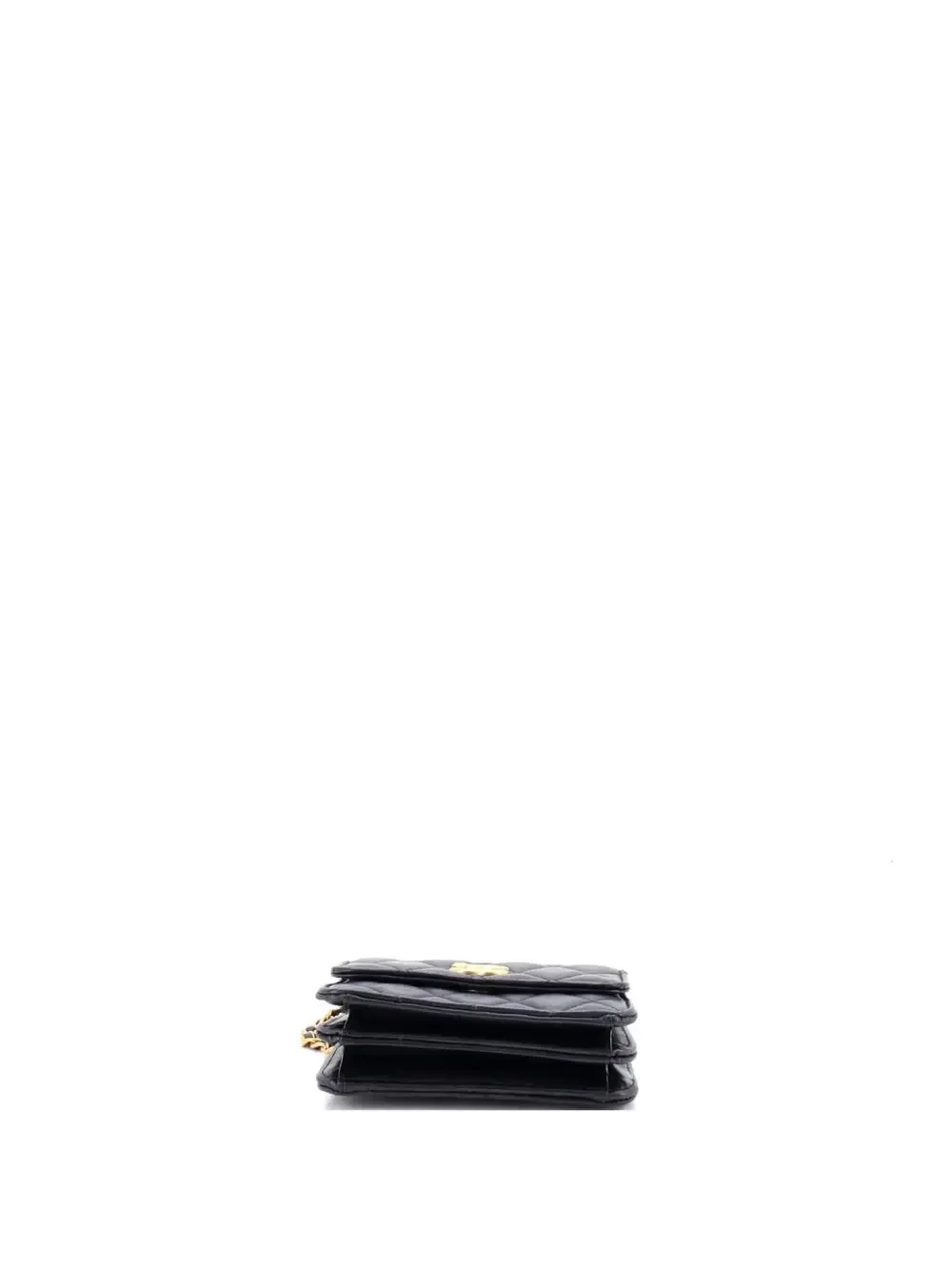 Chanel Woven Top Handle Cc Flap Clutch #219385C44B